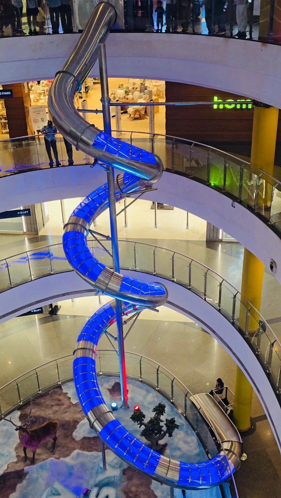 Steel slide Hi Lite Mall Kozhikode