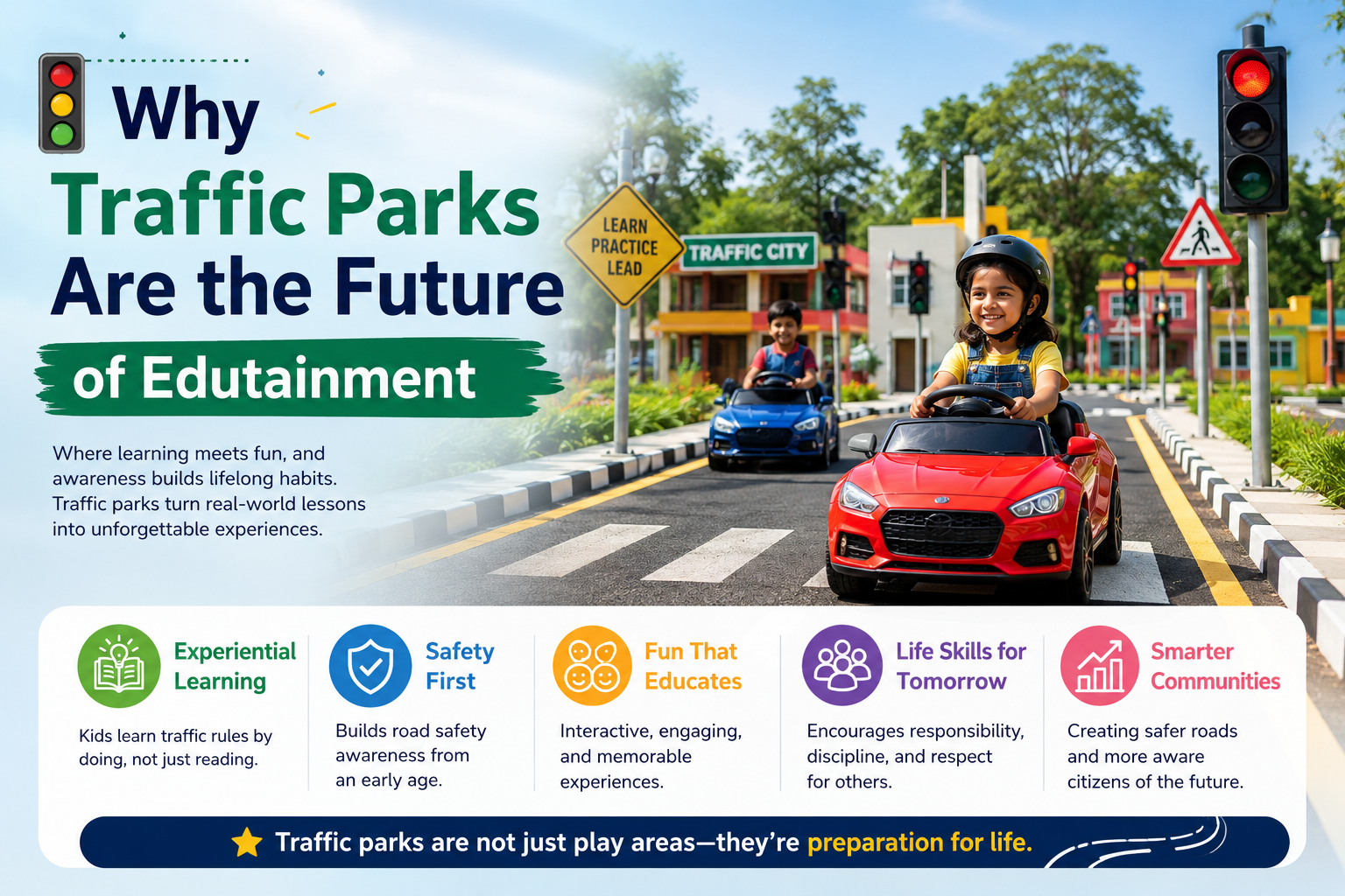 Why Traffic Parks Are the Future of  Edutainment