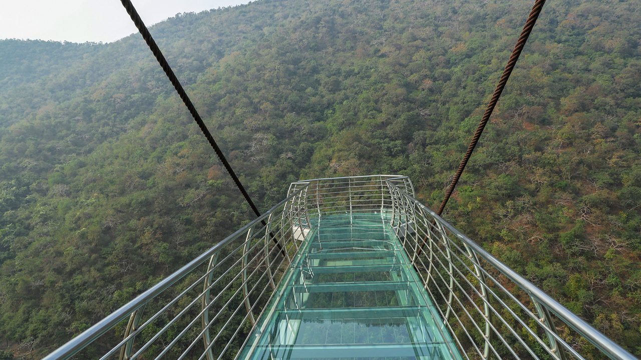 Glass bridge